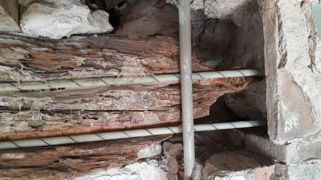 protesis estructural con fibra de vidrio