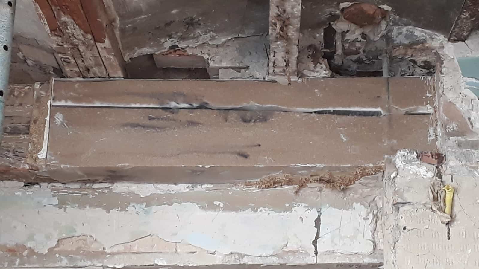 Refuerzo con sistema beta acabado