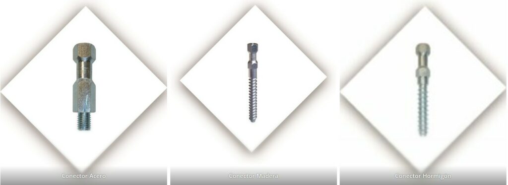 Conectores para hormigones aligerados